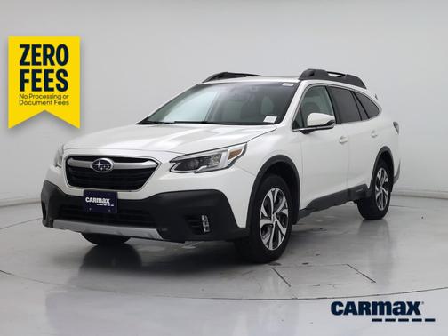 White 2021 Subaru Outback Limited