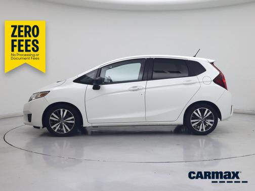 White 2017 Honda Fit EX