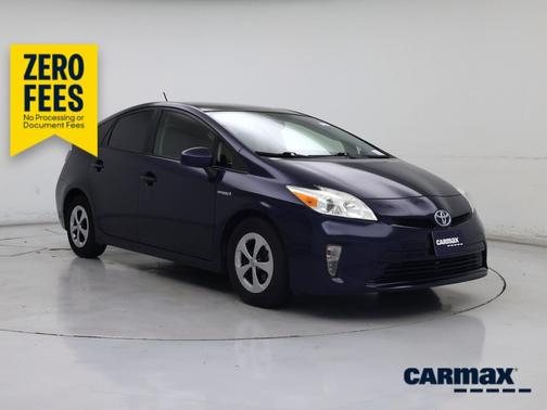 Blue 2015 Toyota Prius Four