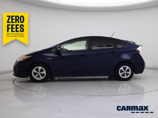 Blue 2015 Toyota Prius Four