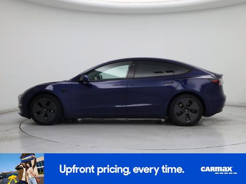 Blue 2021 Tesla Model 3 Long Range