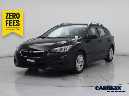 Black 2017 Subaru Impreza 2.0I Premium