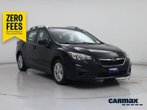Black 2017 Subaru Impreza 2.0I Premium