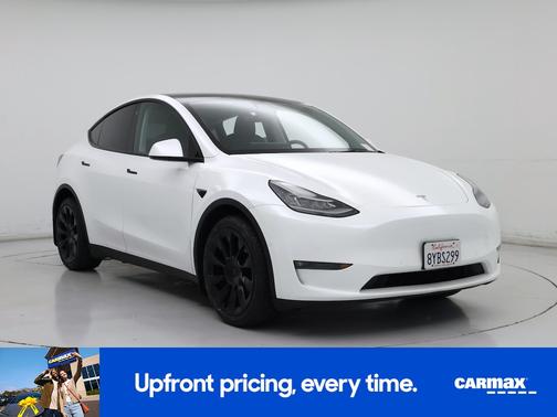 White 2021 Tesla Model Y Long Range