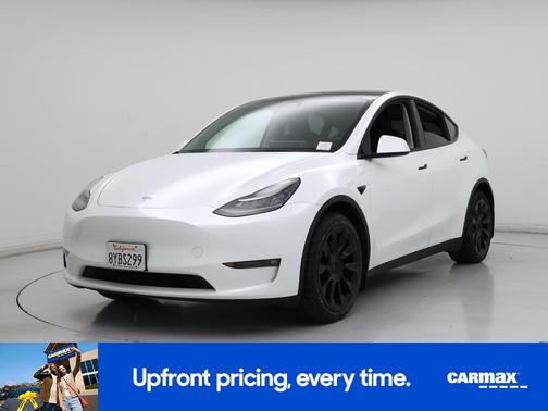 White 2021 Tesla Model Y Long Range