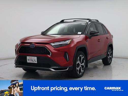 Red 2023 Toyota RAV4 Prime SE