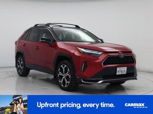 Red 2023 Toyota RAV4 Prime SE