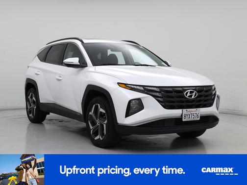 White 2022 Hyundai TUCSON SEL