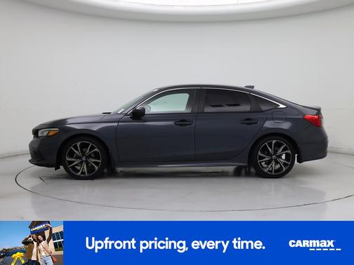Gray 2023 Honda Civic LX
