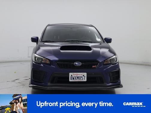 Blue 2021 Subaru WRX STI