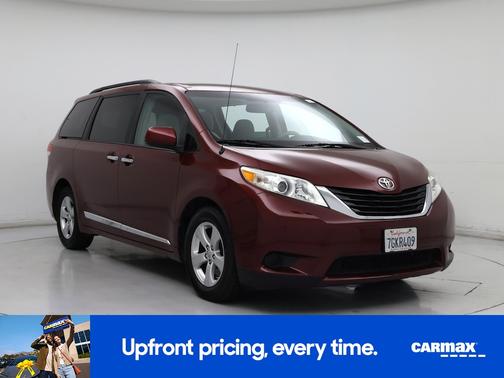 Burgundy 2014 Toyota Sienna LE