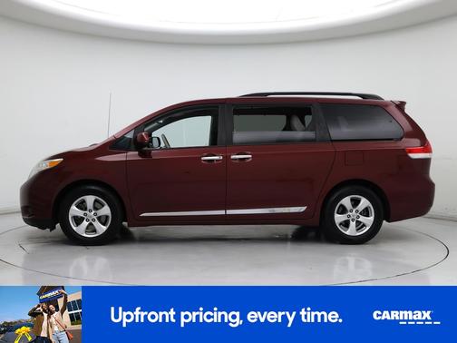 Burgundy 2014 Toyota Sienna LE