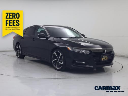 Black 2020 Honda Accord Sport