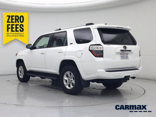 White 2023 Toyota 4Runner SR5 Premium