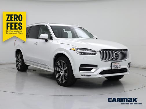 White 2025 Volvo XC90 Plug-In Hybrid T8 Plus