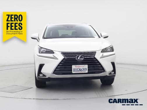 White 2021 Lexus NX 300h