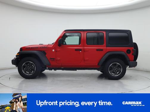 Red 2021 Jeep Wrangler Unlimited Rubicon