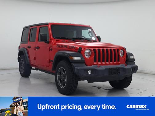 Red 2021 Jeep Wrangler Unlimited Rubicon