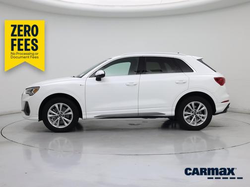 White 2022 Audi Q3 S-Line Premium Plus