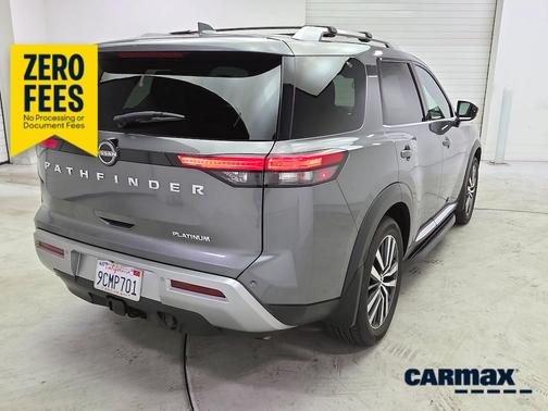 Silver 2022 Nissan Pathfinder Platinum