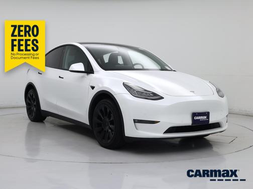 White 2022 Tesla Model Y Long Range