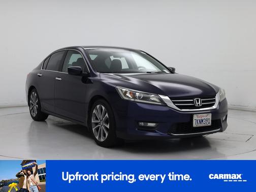 Blue 2015 Honda Accord Sport