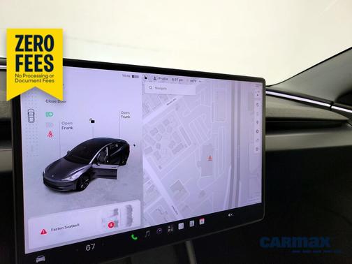 Gray 2025 Tesla Model 3 Long Range