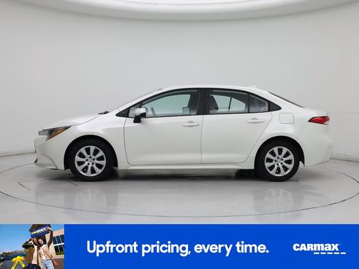 White 2021 Toyota Corolla LE