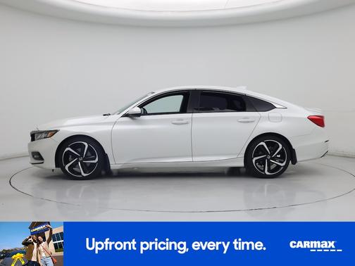 White 2019 Honda Accord Sport