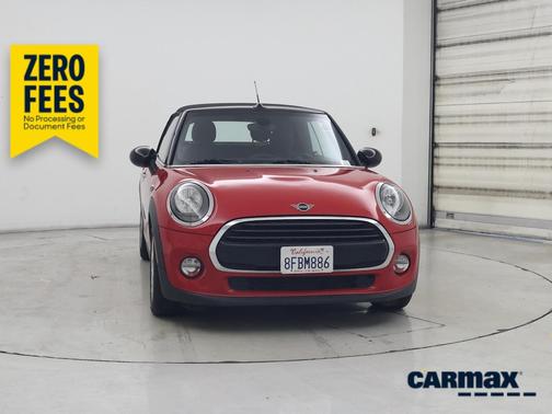 Red 2019 MINI Convertible