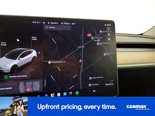 White 2022 Tesla Model Y Long Range