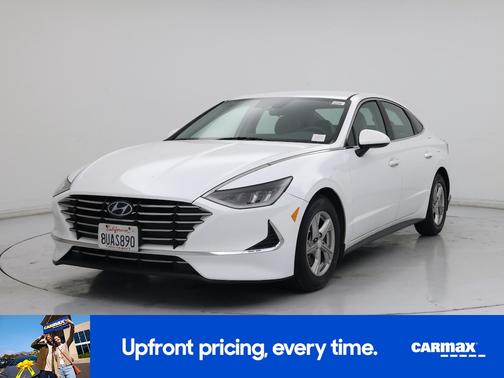 White 2021 Hyundai SONATA SE