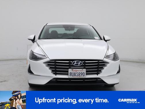 White 2021 Hyundai SONATA SE