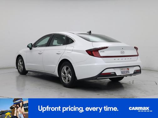 White 2021 Hyundai SONATA SE