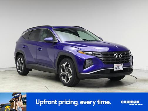 Blue 2022 Hyundai TUCSON SEL