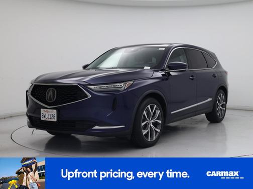Blue 2022 Acura MDX Technology