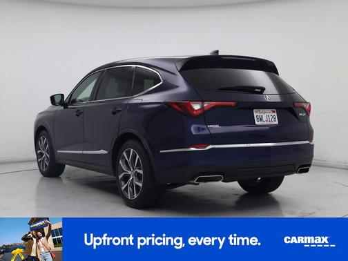 Blue 2022 Acura MDX Technology