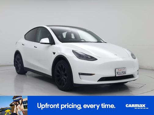 White 2022 Tesla Model Y Long Range
