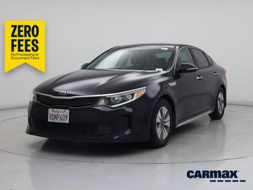 Blue 2018 Kia Optima Hybrid Premium