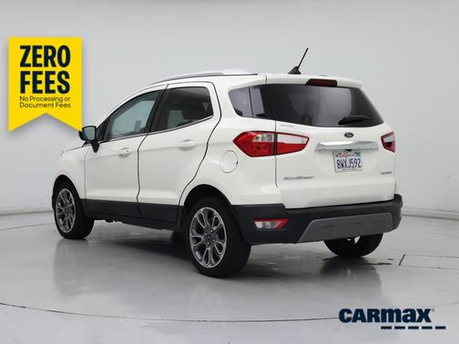 White 2021 Ford EcoSport Titanium