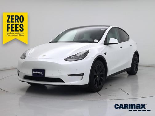 White 2022 Tesla Model Y Long Range