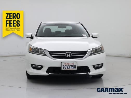 White 2014 Honda Accord Sport