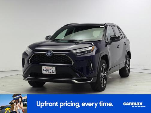 Blue 2024 Toyota RAV4 Prime XSE