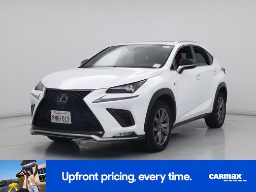 White 2020 Lexus NX 300 F-Sport
