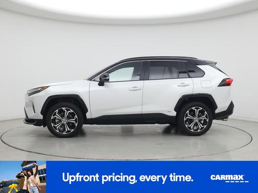 White 2025 Toyota RAV4 Plug-In Hybrid XSE