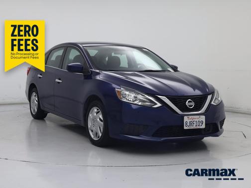 Blue 2019 Nissan Sentra S