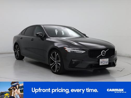 Black 2021 Volvo S90 T6 R-Design