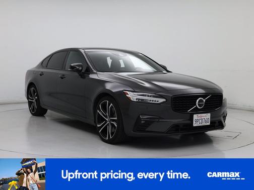 Black 2021 Volvo S90 T6 R-Design
