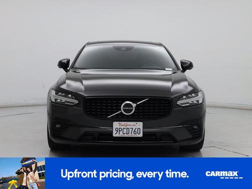 Black 2021 Volvo S90 T6 R-Design