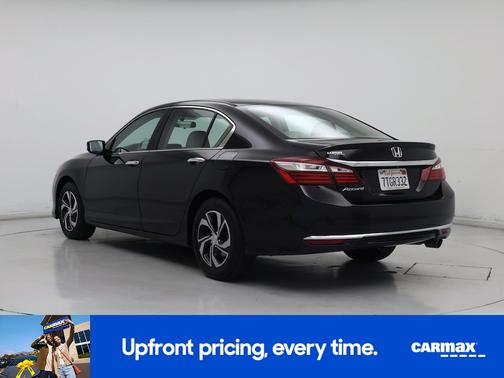 Black 2016 Honda Accord LX